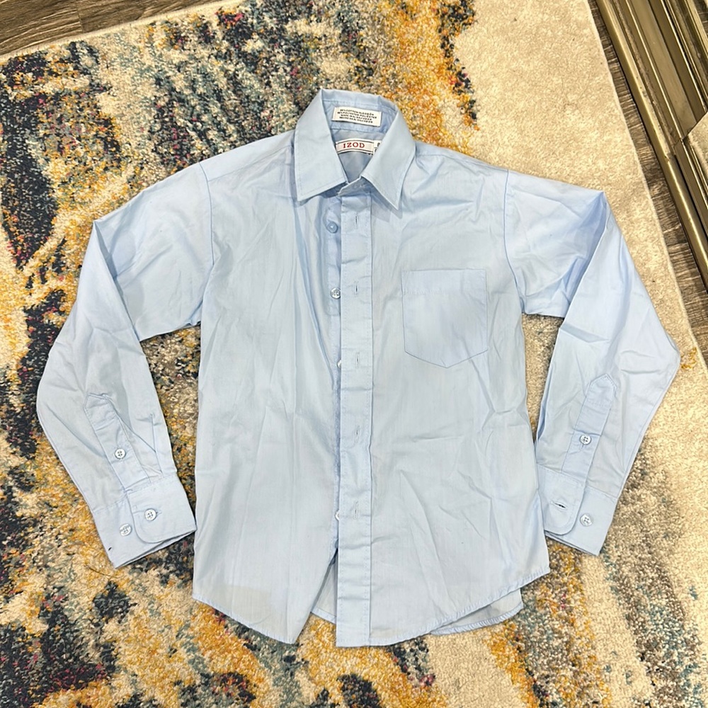 Baby blue long sleeves for boys. Excellent condition. Only worn once.